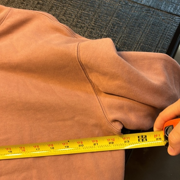 Abercrombie & Fitch Soft A&F Collection Pullover Sweater in Mauve color size L - Picture 10 of 12